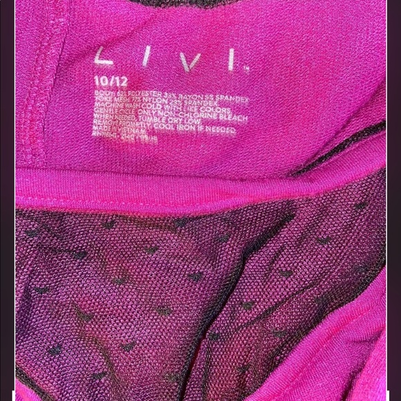 Lane Bryant Sheer Ruffle Top - Picture 3 of 4